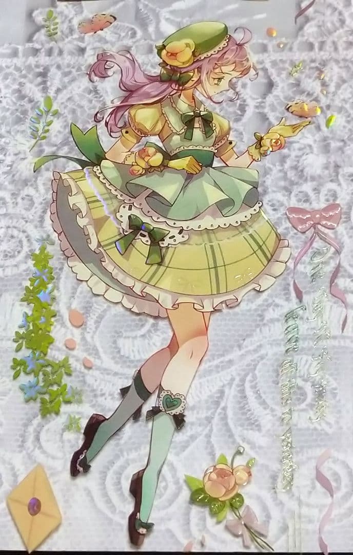 J527＃阿尔萨斯的密语(炫彩)苏格花园切り売り海外人物マステ女の子