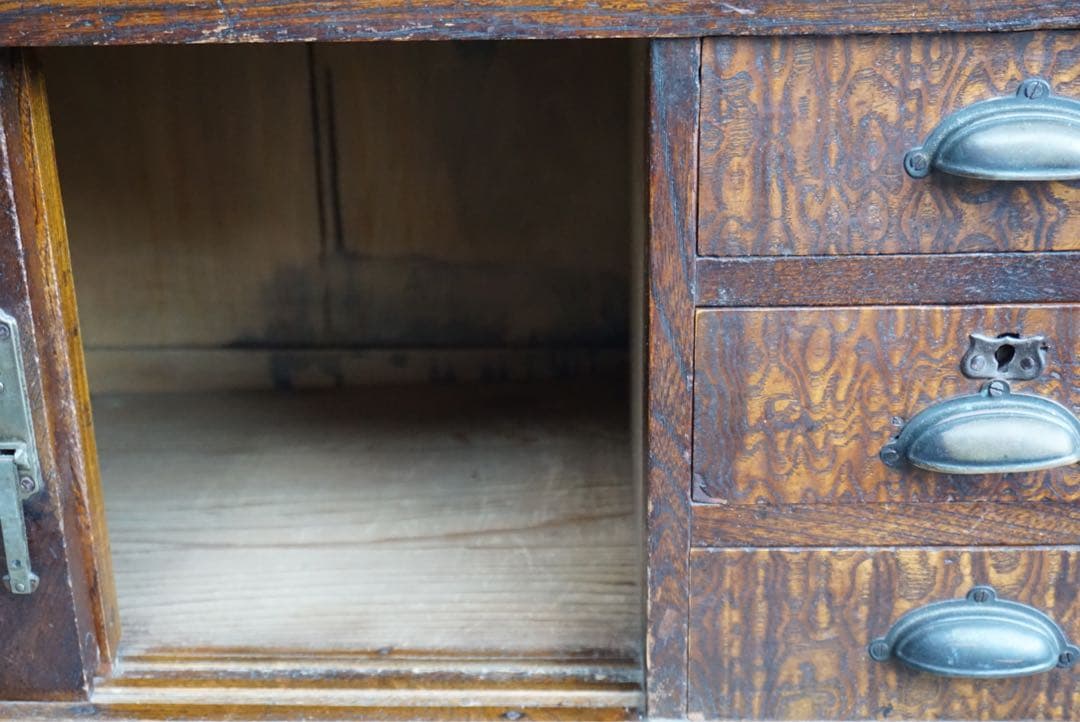 大正時代 ライティングビューロー 収納 デスク