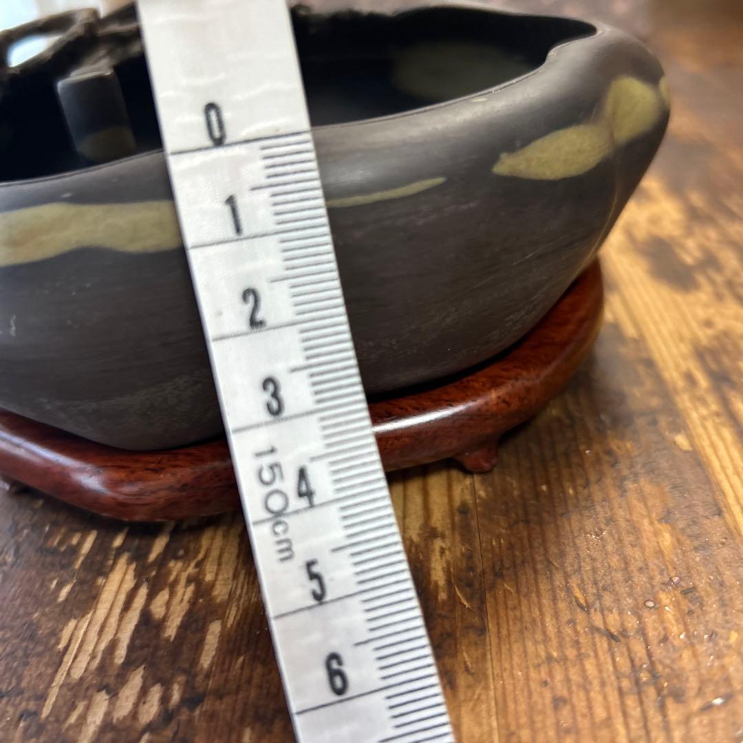 書道 硯 梅花坑水盂枝に鳥型　美術品　芸術家　骨董品　工芸品　最高級　逸品　中国