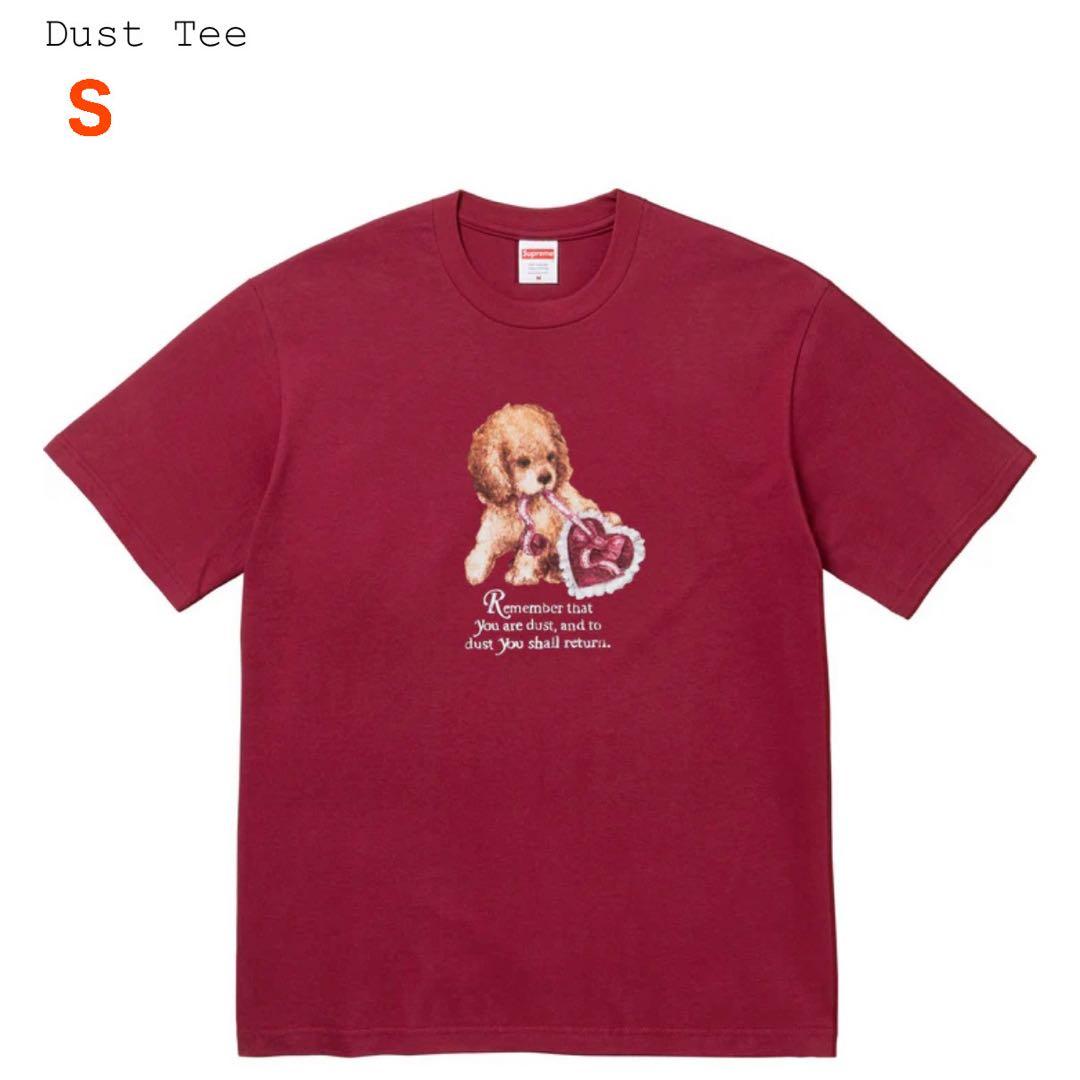Supreme Dust Tee Cardinal ダストT カーディナル S