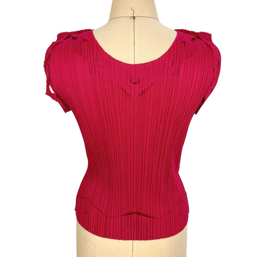 マカ50 超美品 プリーツプリーズ デザインタンクトップ サイズ3