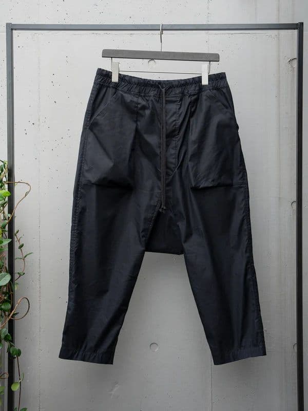 【PRY】Luxe-Cotton Sarouel Cropped Pants