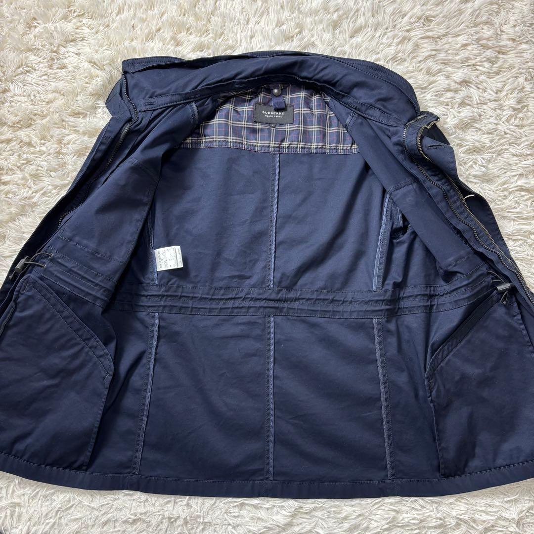 美品 7way バーバリーブラックレーベル ダウンライナー付きジャケット M