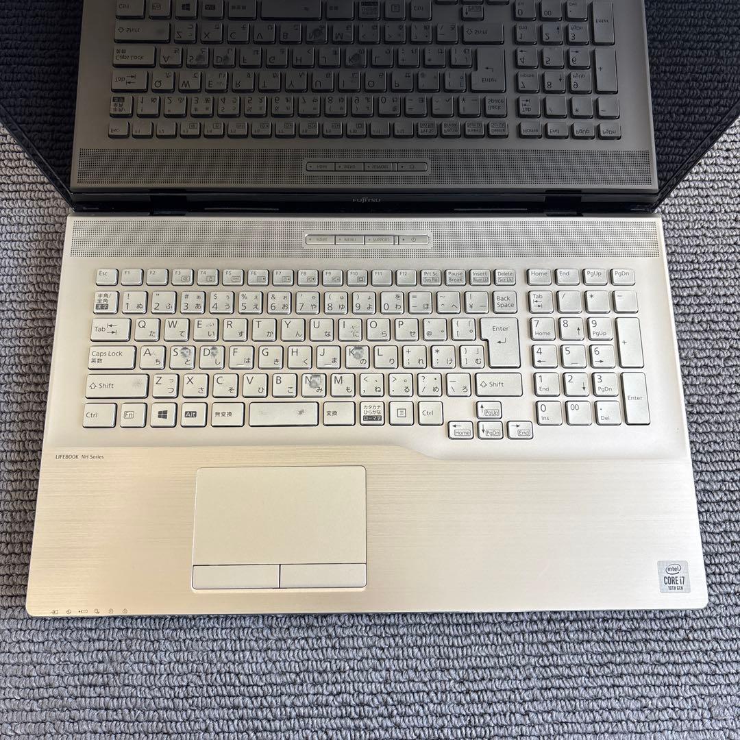 富士通lifebook NH90/E2 i7-10750H メモリ8GB 顔認証