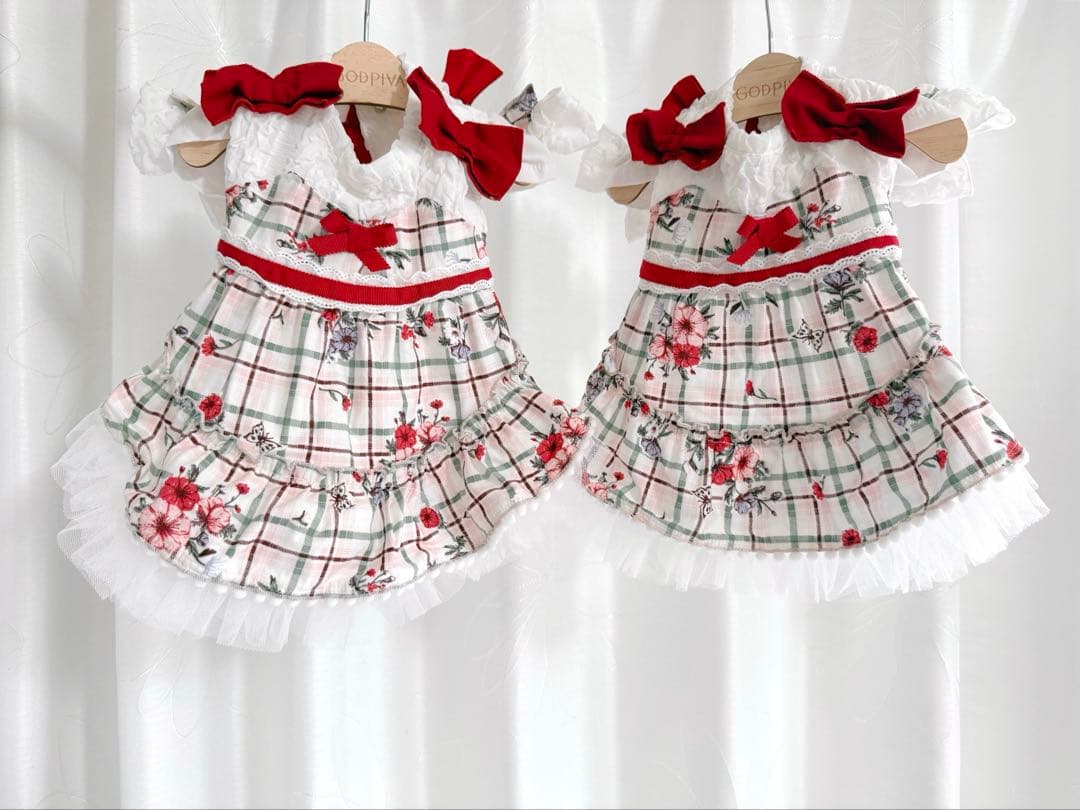 Marvel マルベル Fragrant　Check　Onepiece