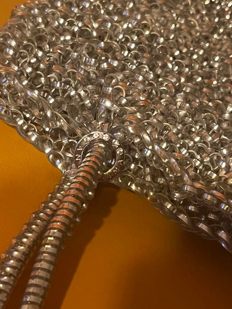 ANTEPRIMA/アンテプリマ ワイヤーバッグ シルバー ハンドバッグ