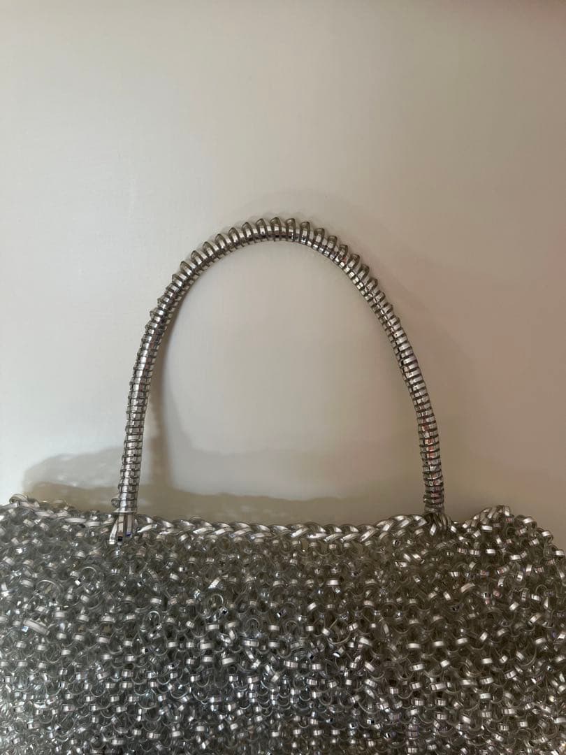 ANTEPRIMA/アンテプリマ ワイヤーバッグ シルバー ハンドバッグ