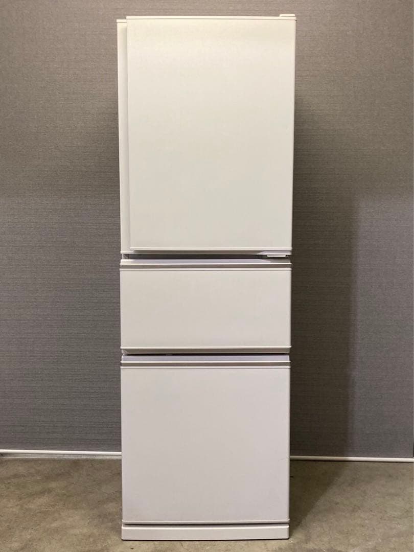 札幌限定 三菱 3ドア冷蔵庫 272L 2021年製 MR-CX27F-W