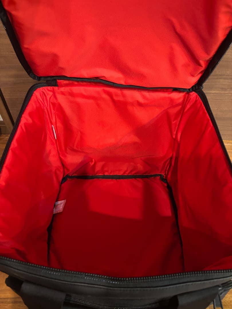 THE NORTH FACE レコードバッグ BLACK