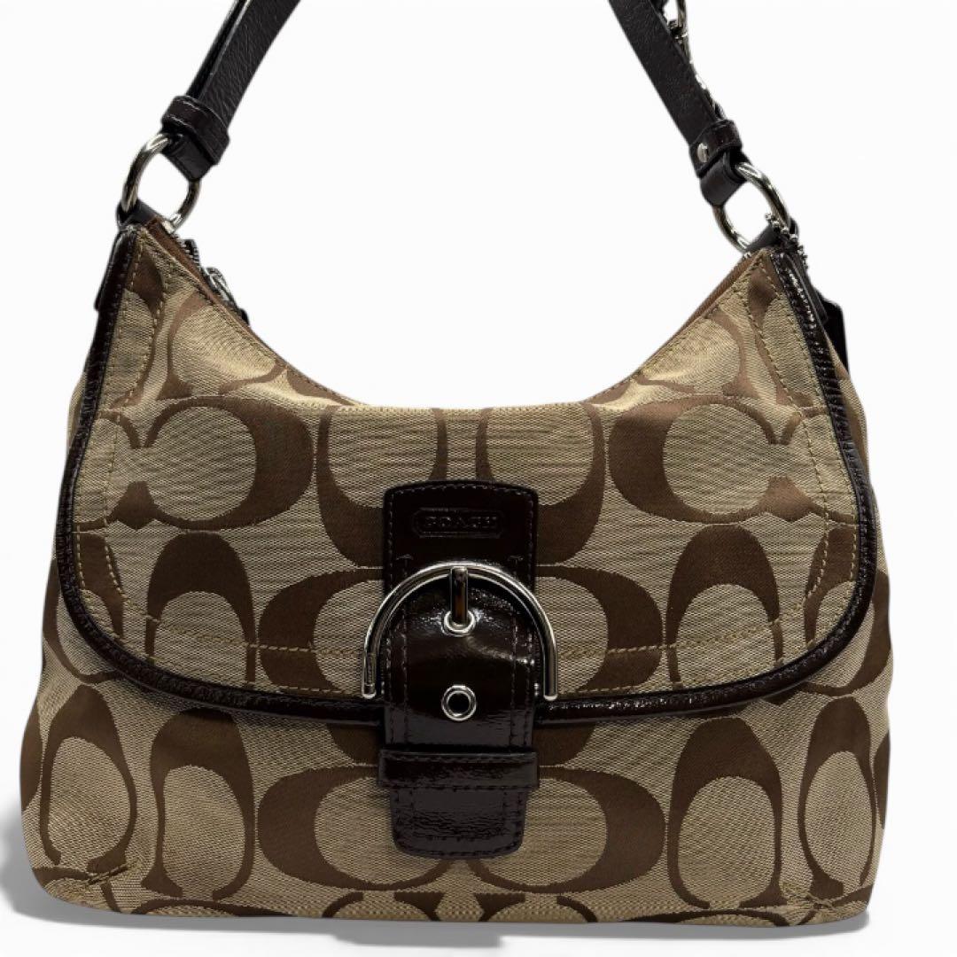 Coach ショルダーバッグ ベージュ/ブラウン