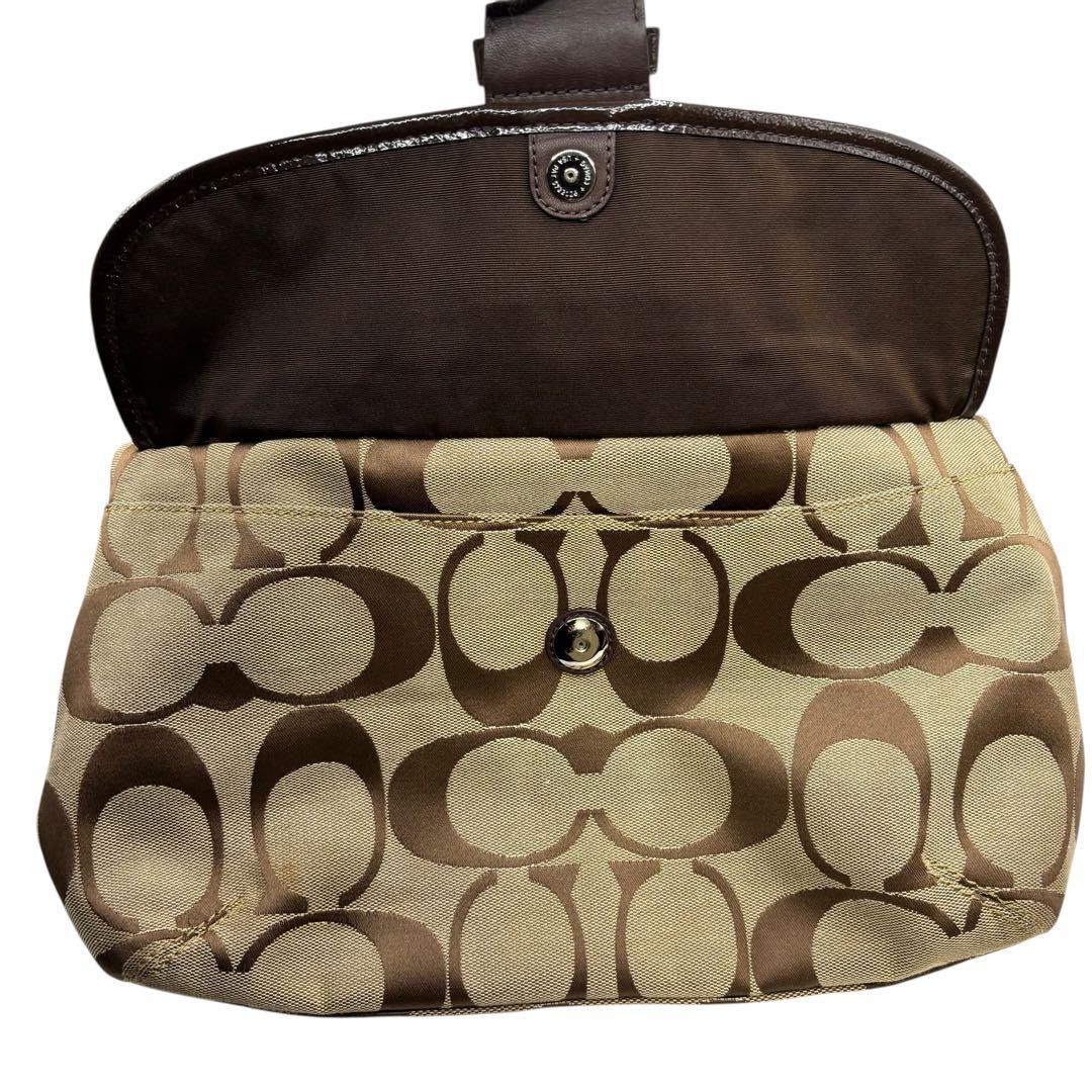 Coach ショルダーバッグ ベージュ/ブラウン