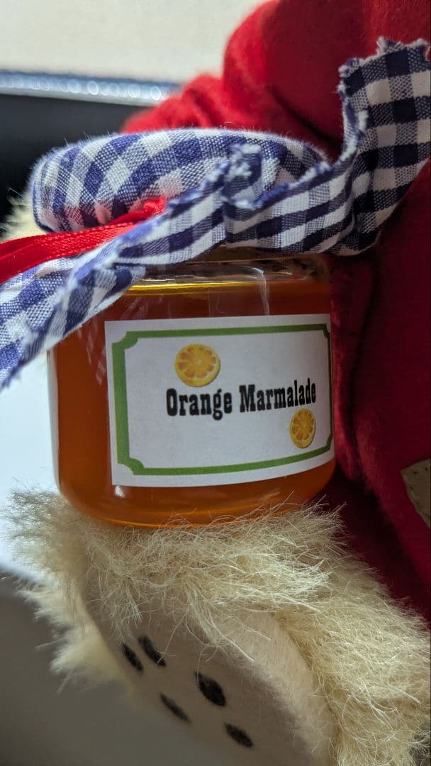 Steiff　パディントン　マーマレード瓶