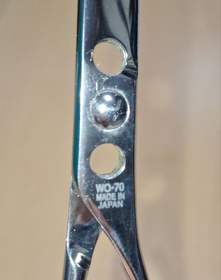 内海の日本製 WO-70 犬用トリミングハサミ