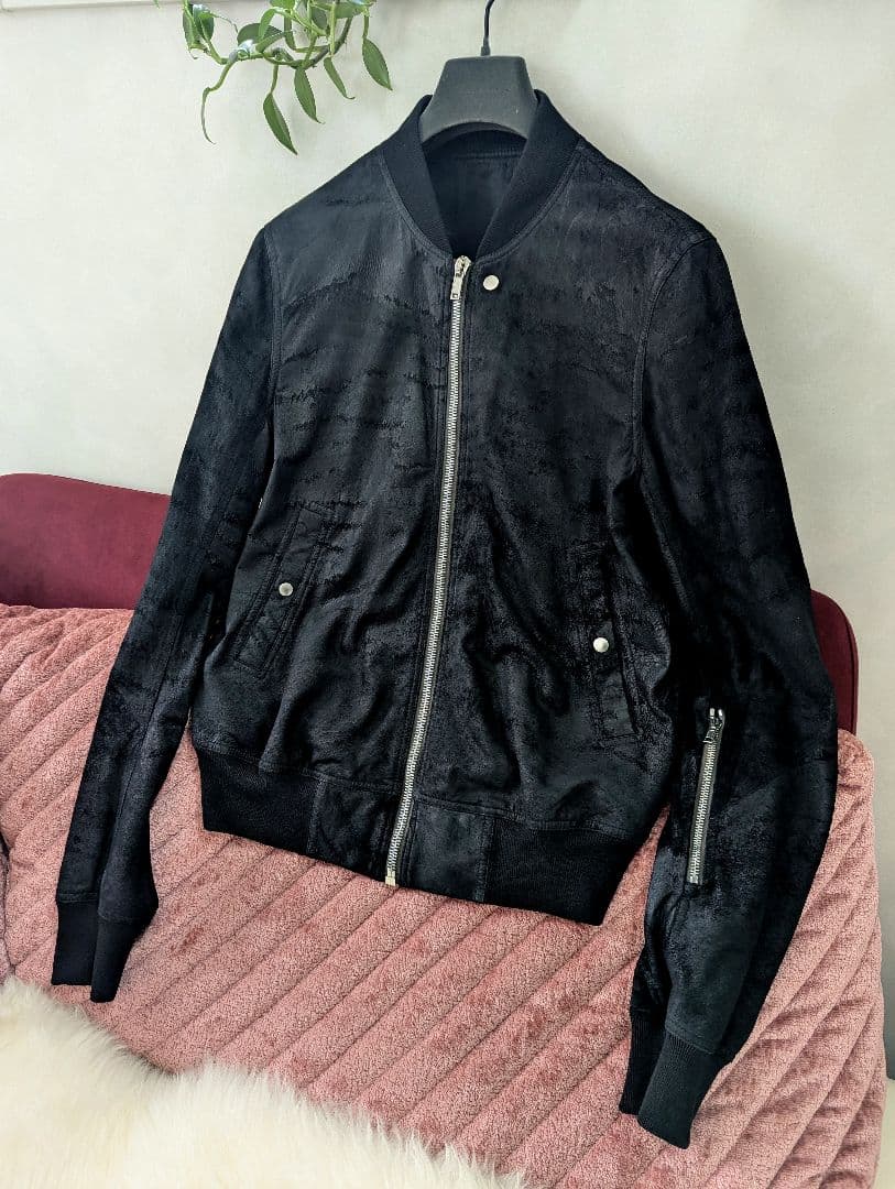 美品　FOGACHINE　リックオウエンス　ラムレザー　クラシック　フライト