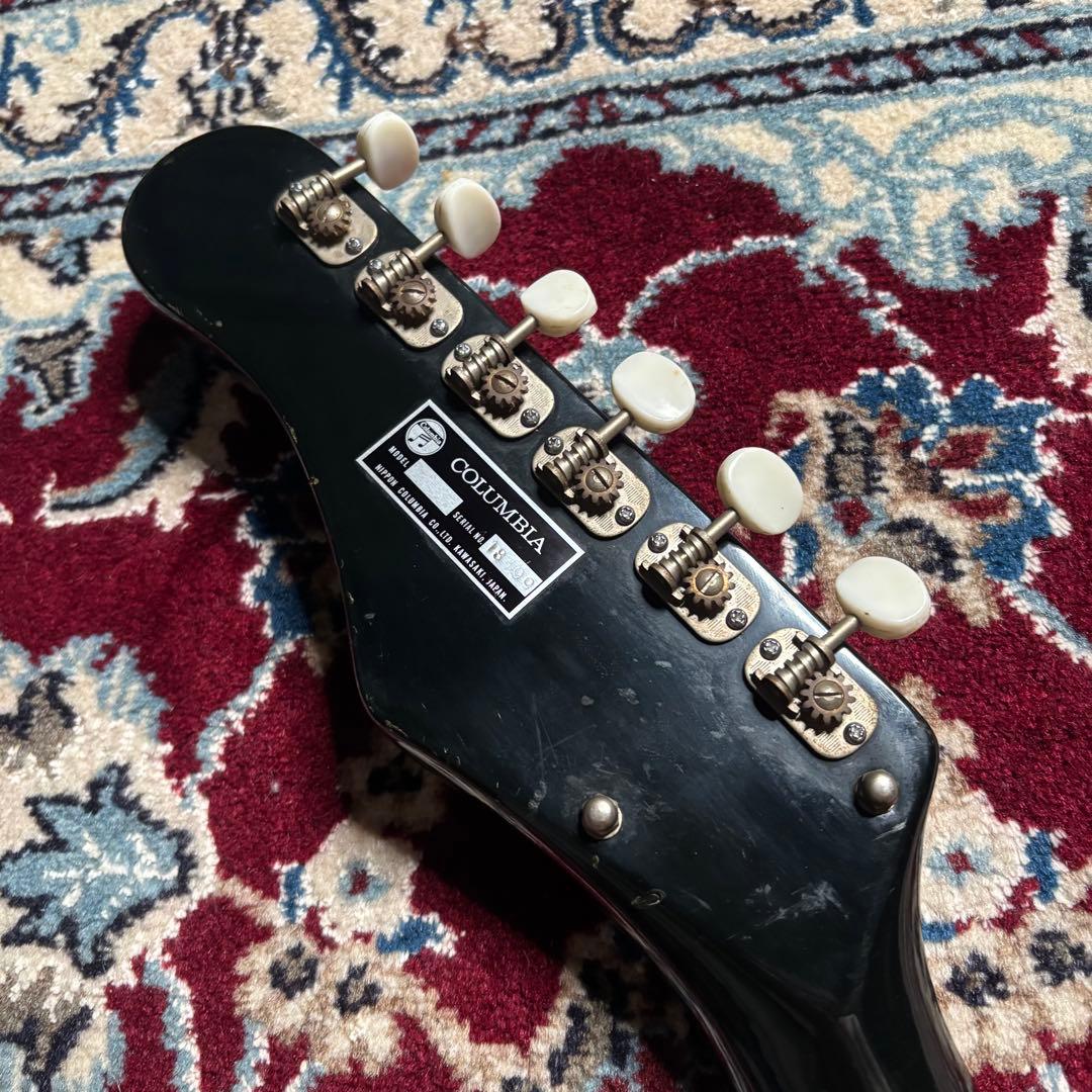 【希少】Columbia CSG-631 コロンビア ビザールギター　マツモク製