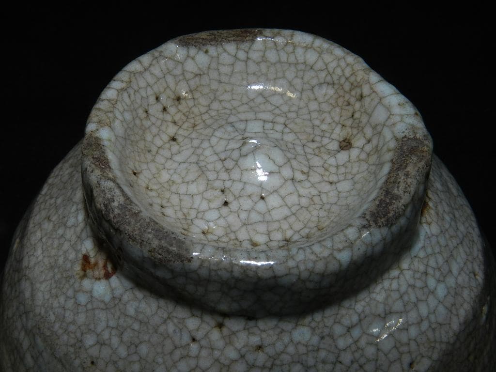 O20 茶道具 中島来章 筆 紅葉図 茶碗 【来章】二重極め箱 お安くしました♪