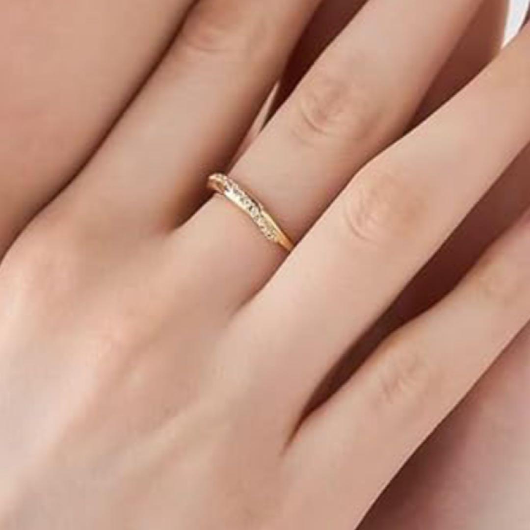 試着のみ✨ete ONLINE Limited ビジュー クレセントムーンリング