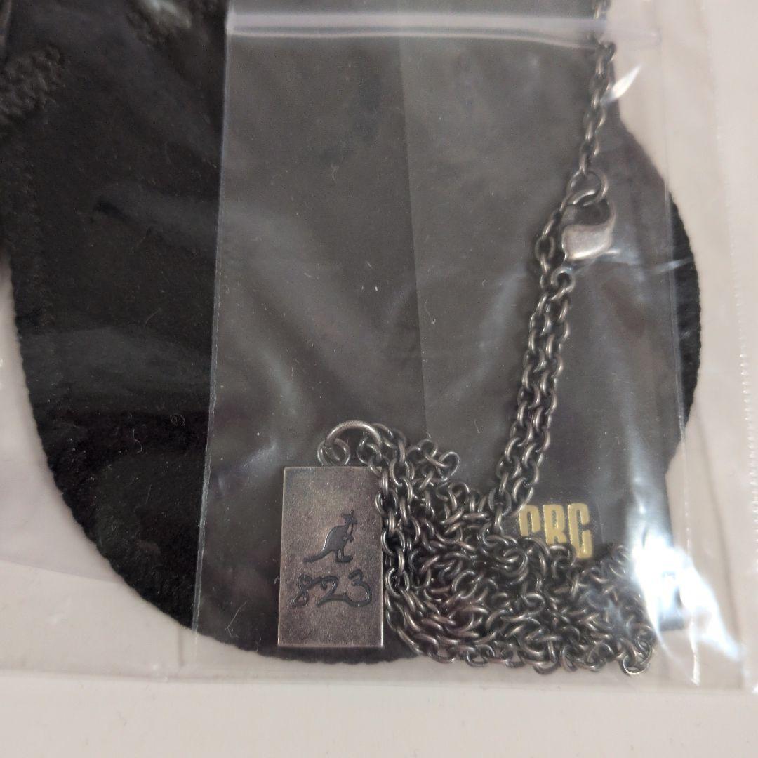 ☆新品未使用☆MAZZEL RANコラボKANGOL ネックレスA SILVER