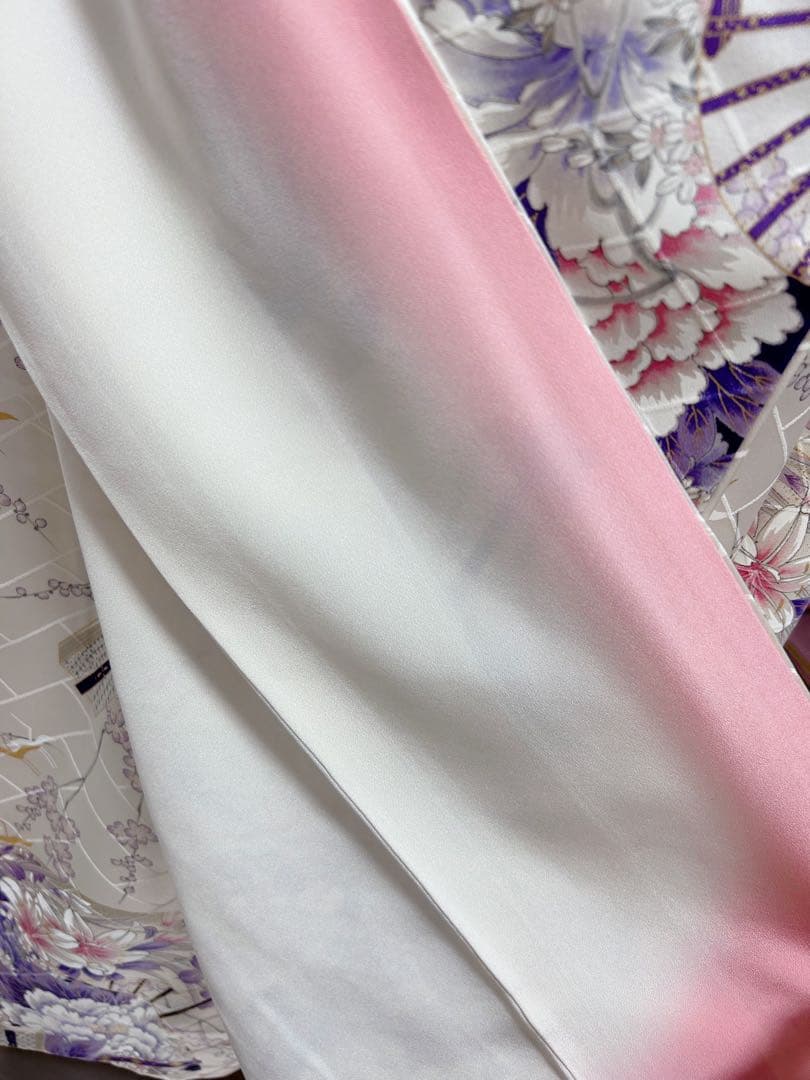 純金箔西陣織帯付き　美品　やまと誂製正絹振袖フルセット　成人式　牡丹