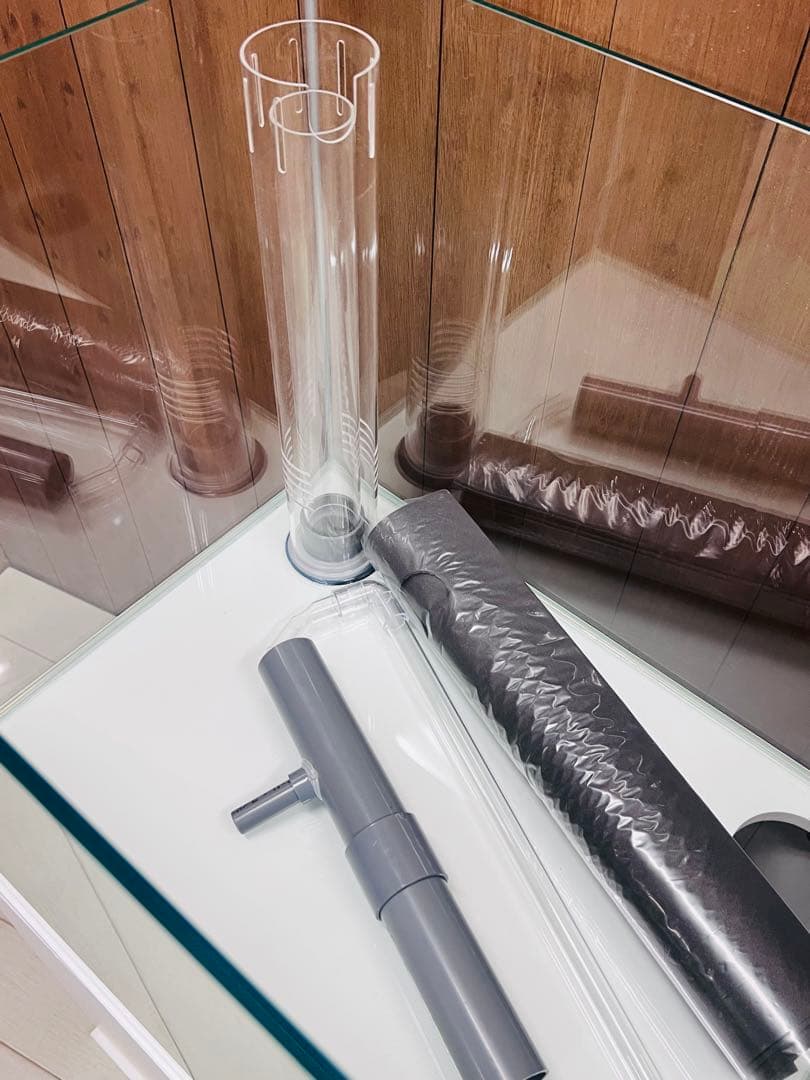 600×450x450x㎜オールガラスオーバーフロー水槽セット