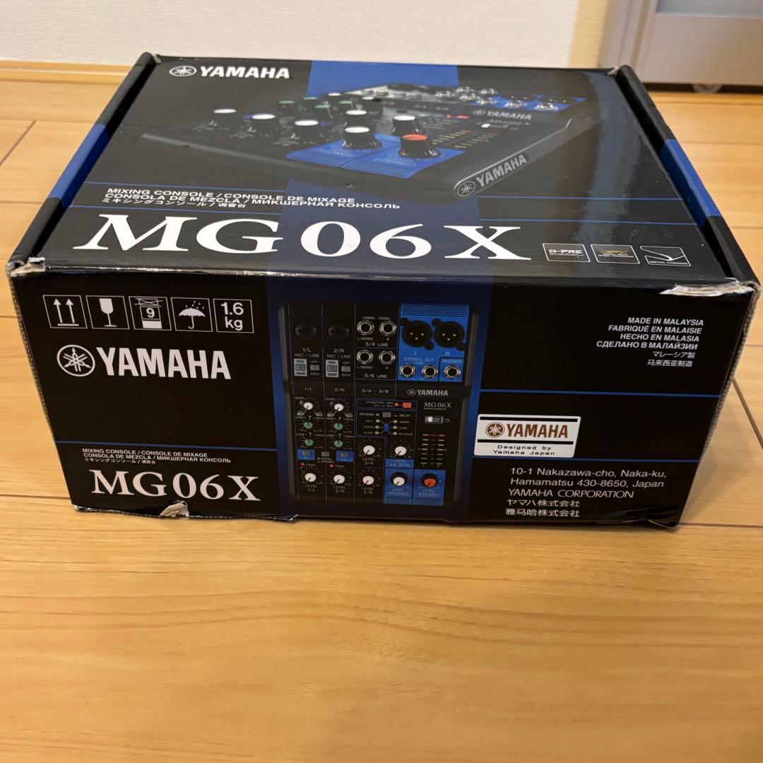 YAMAHA MG06X アナログミキサー