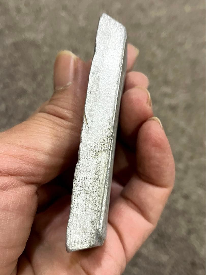 希少　インジウム　インゴット100g レアメタル　元素標本　indium