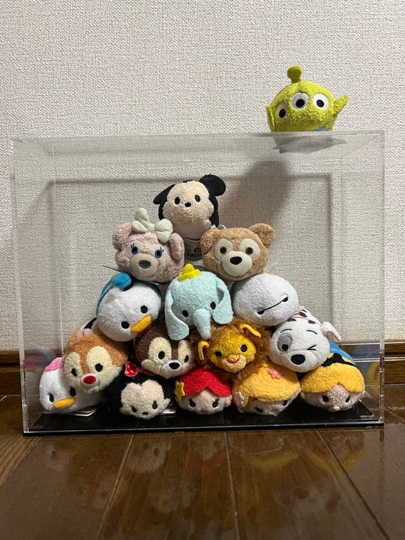 ツムツム　ディズニー　ぬいぐるみ　まとめ売り　ケース付　ツムツムケース