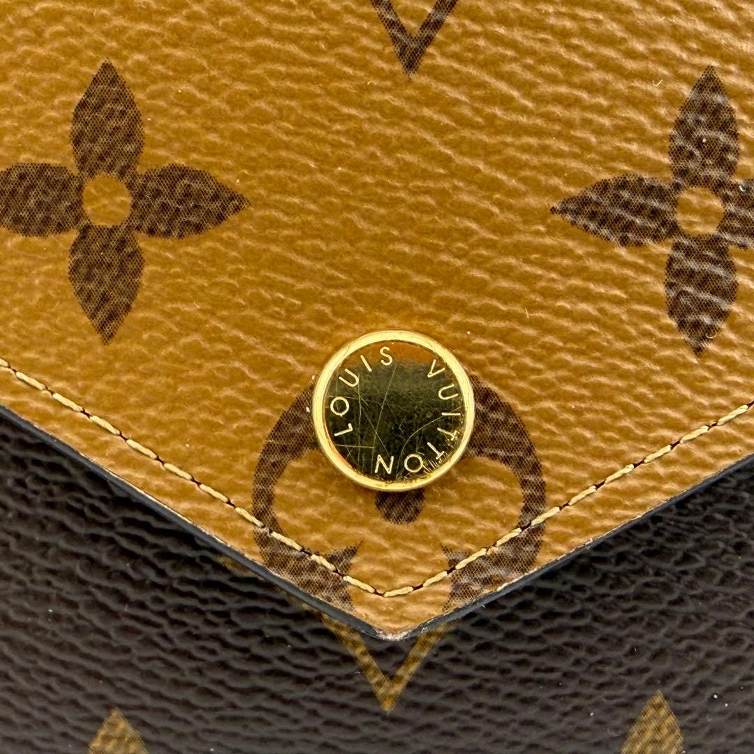 ルイヴィトン M81557 ポルトフォイユ ヴィクトリーヌ ３つ折り財布