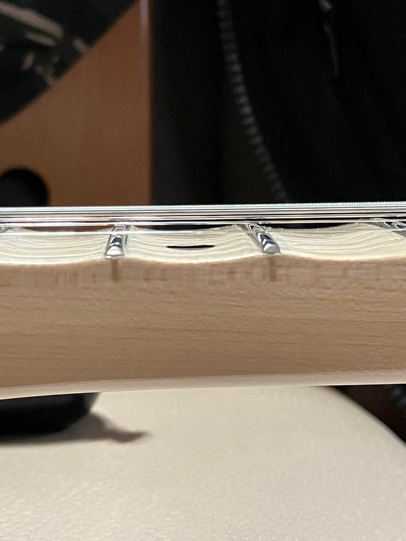 美品 SCHECTER PS-ST-DH-SC /BLK/M スキャロップ 限定