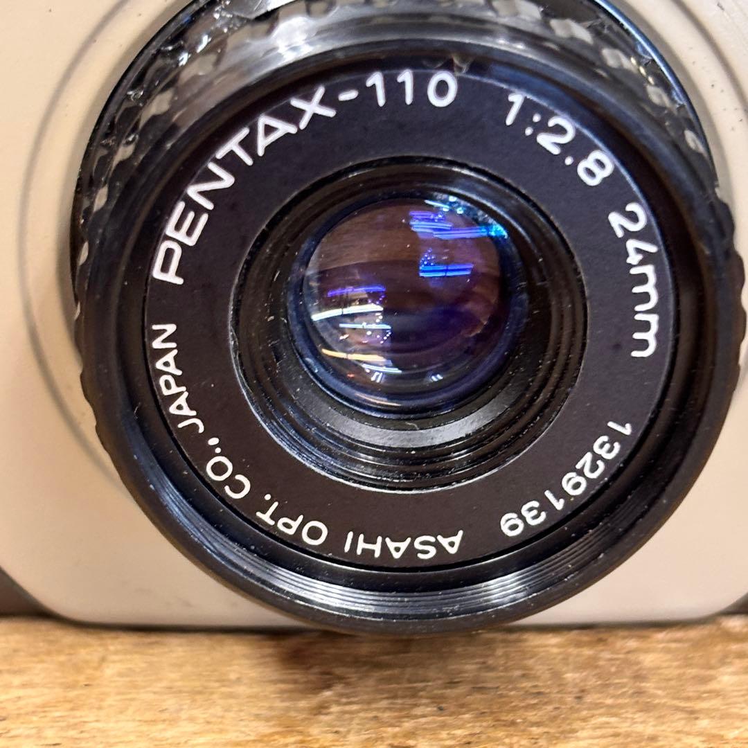 PENTAX ペンタックス auto110 ブラウン　24mm フィルムカメラ