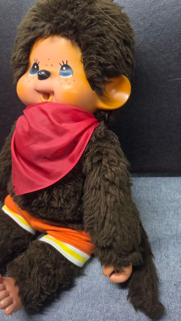 セキグチ　モンチッチ　ブルーアイ　初代1974　Ｌサイズ