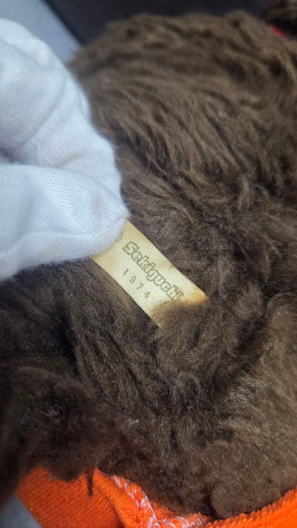 セキグチ　モンチッチ　ブルーアイ　初代1974　Ｌサイズ