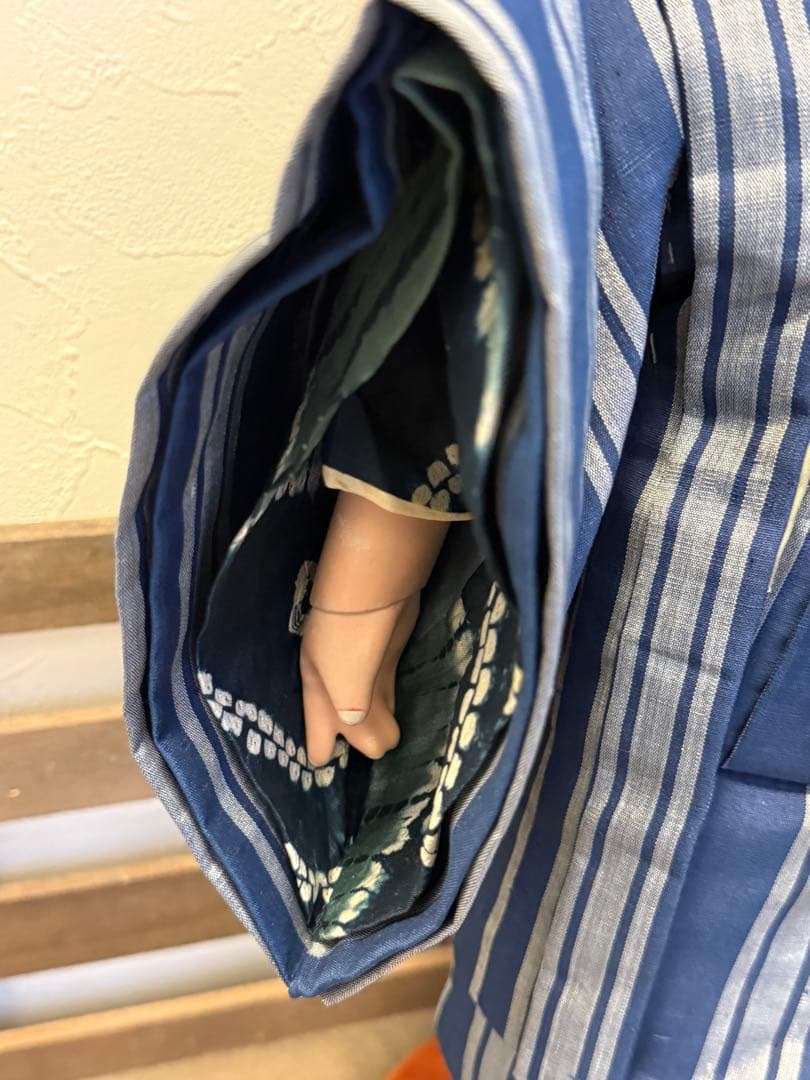 市松人形　抱き人形　伊東久重　42cm