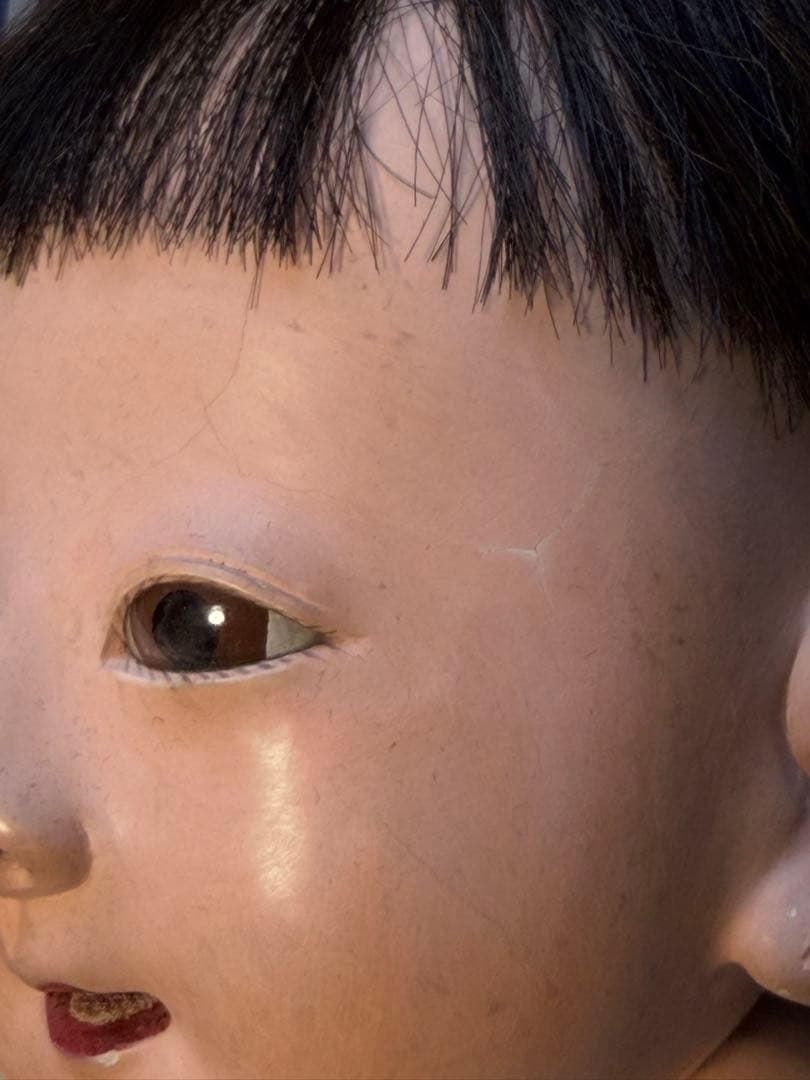 市松人形　抱き人形　伊東久重　42cm