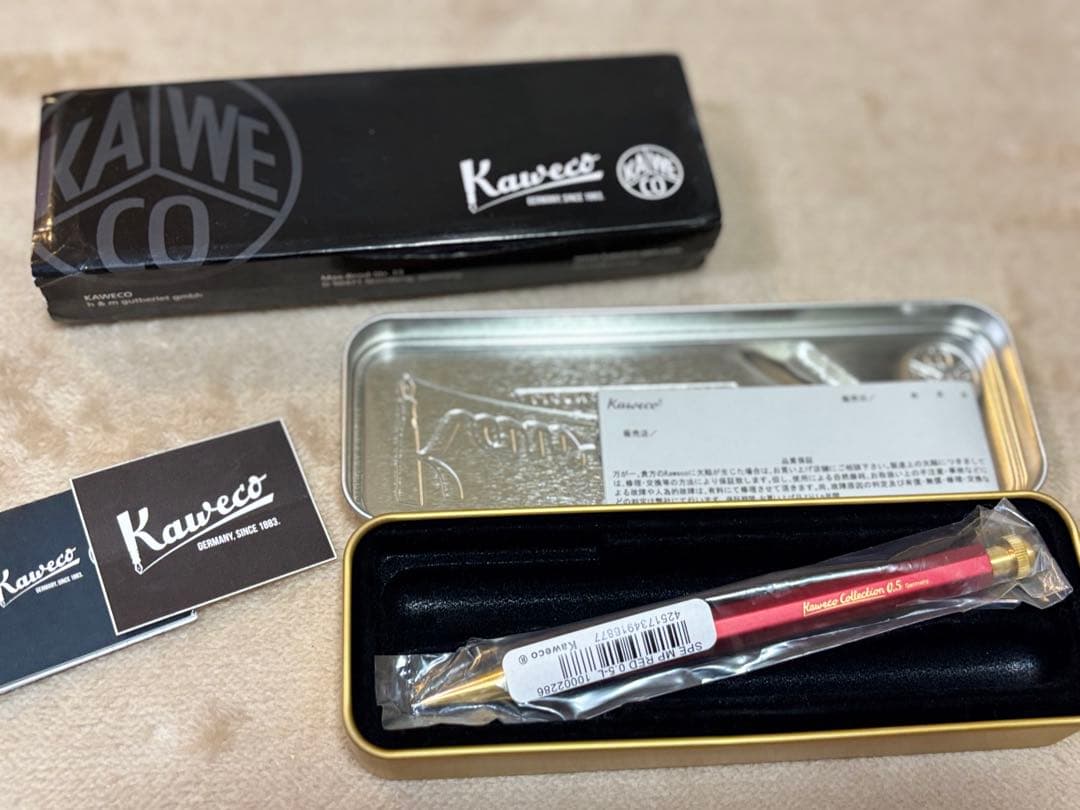 カヴェコスペシャル レッド新品未使用 廃盤0.5mm