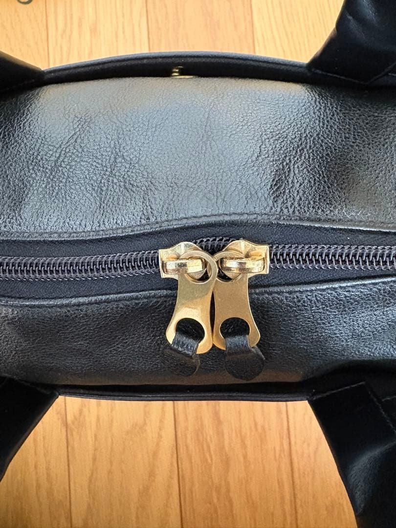 【美品】イルビゾンテ レザー 2WAY ビジネスバッグ ブラック