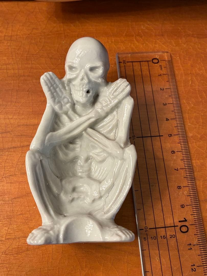 ビンテージ50s Japan スカル　髑髏　骸骨　死神　灰皿　ネイバーフッド