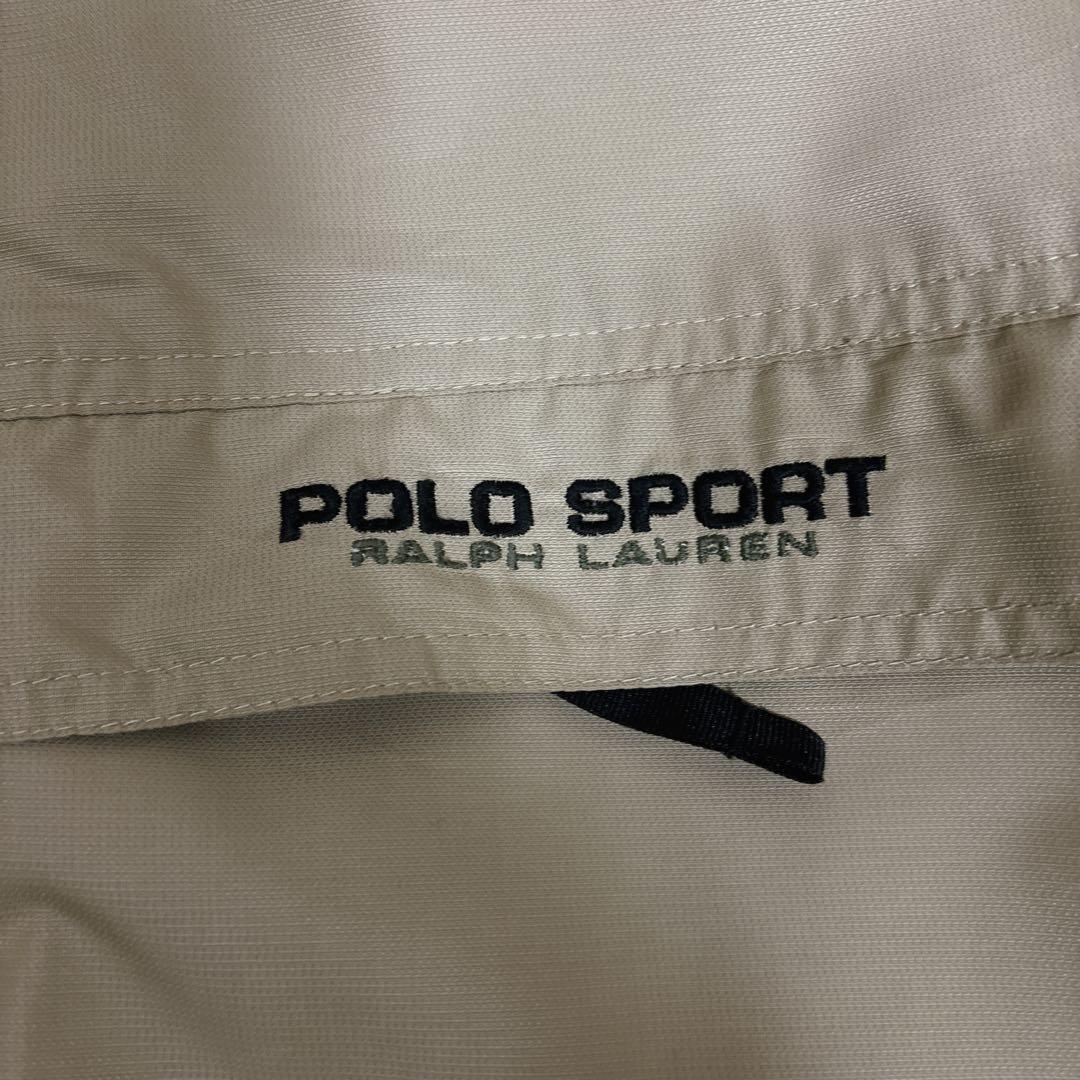 51]ポロスポーツ ラルフローレン刺繍ロゴ ウォームアップジャケットブルゾン古着