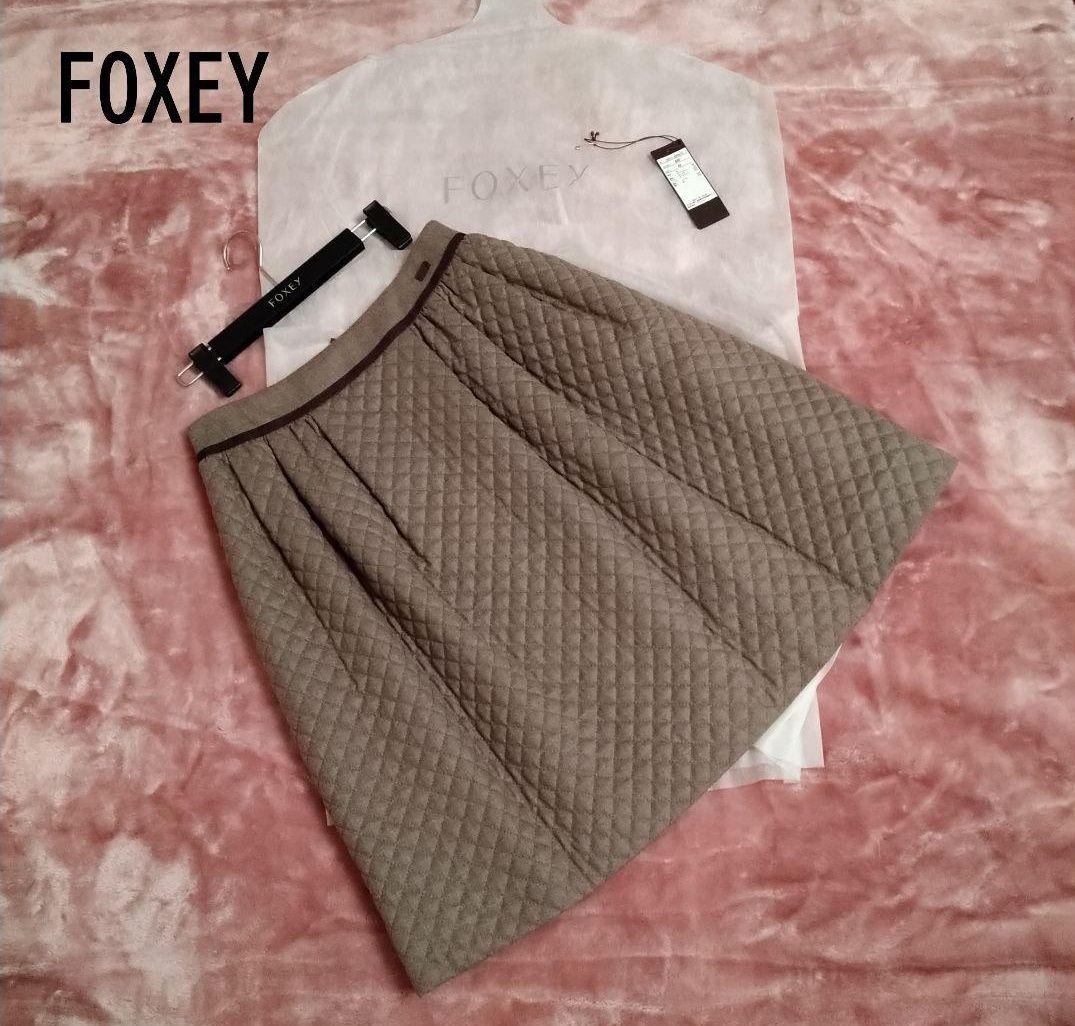 FOXEY フォクシー キルティング スカート42