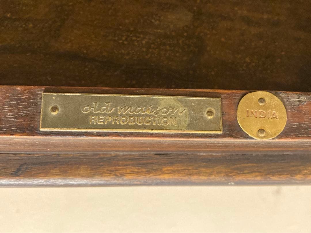 old maison オールドメゾン 無垢材 サイドテーブル 古材 古道具