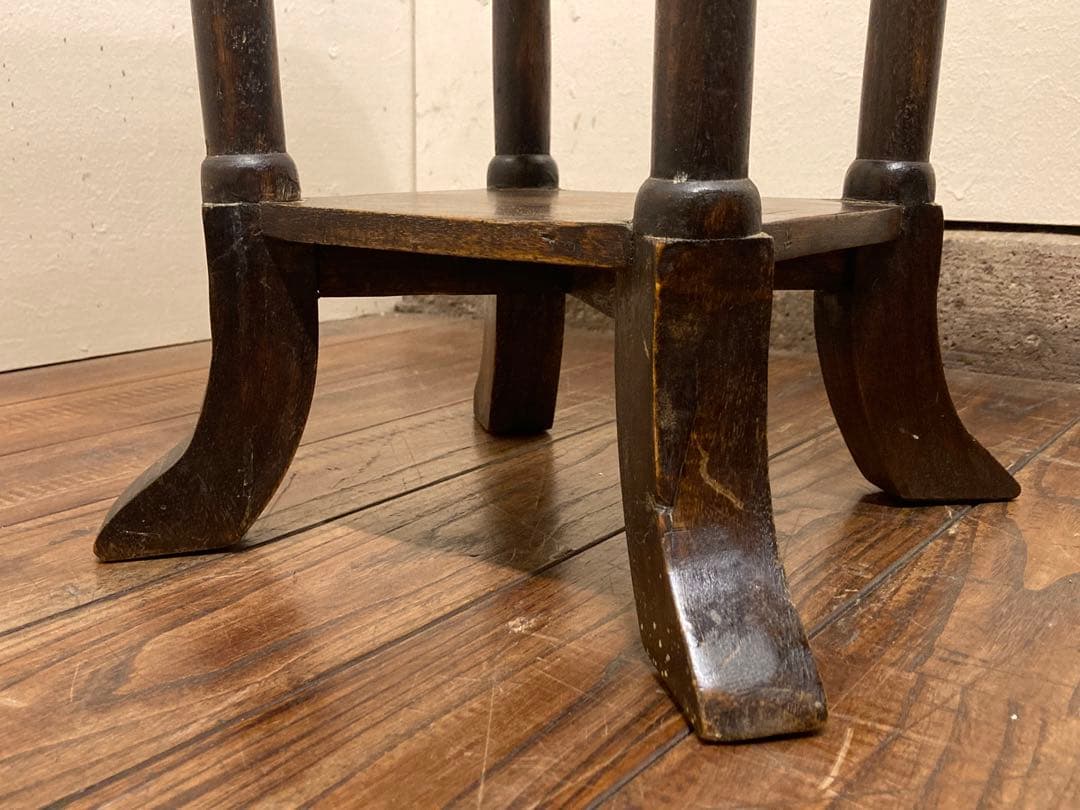 old maison オールドメゾン 無垢材 サイドテーブル 古材 古道具