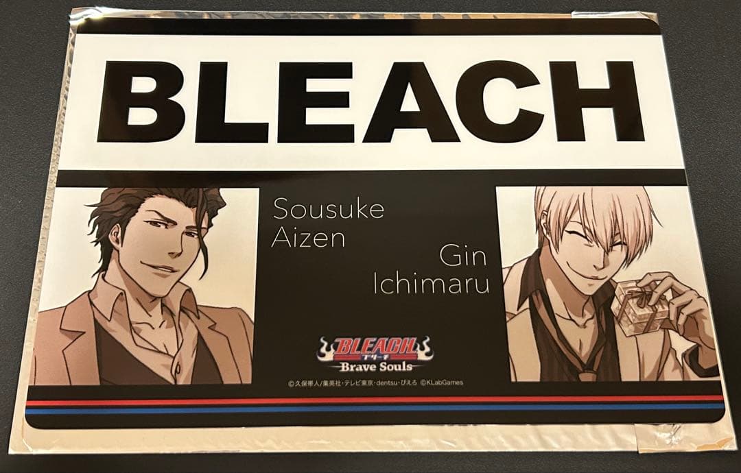 藍染惣右介 市丸ギン BLEACH ブレソル Brave Souls 下敷き