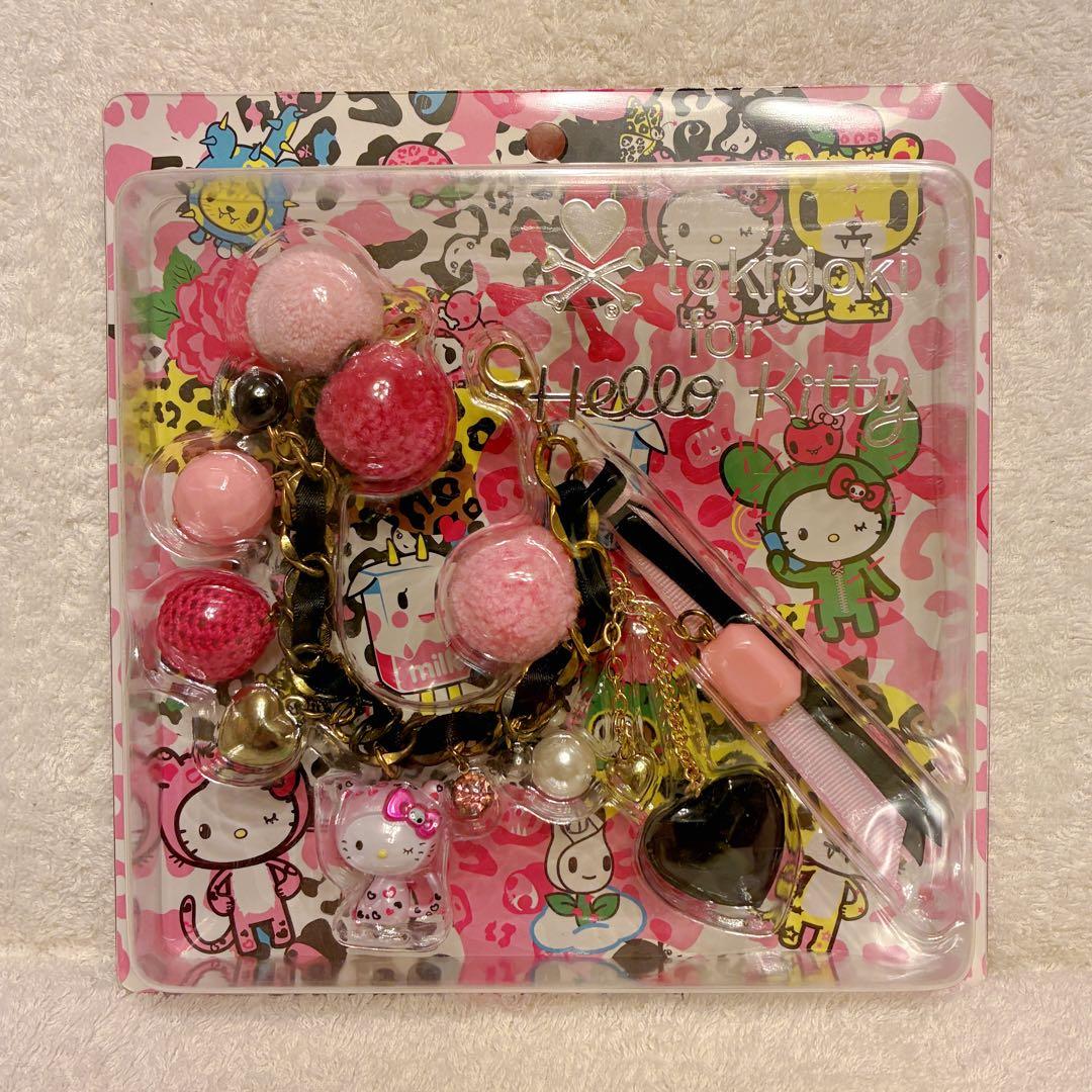 tokidoki トキドキ ハローキティ バッグチャーム ストラップ