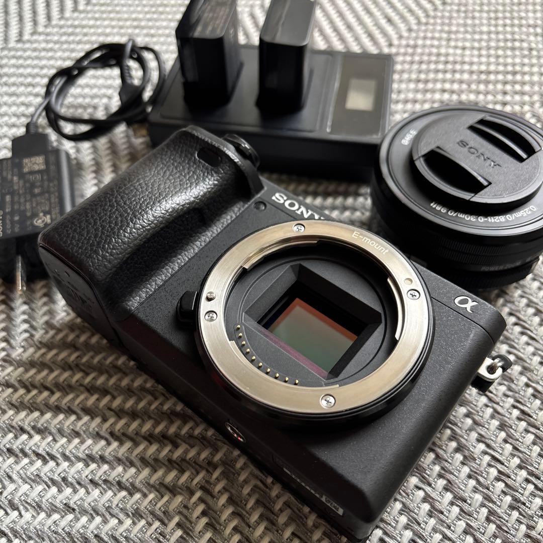 【最終値下】SONY α6400 E-mount ミラーレスカメラ レンズ付き