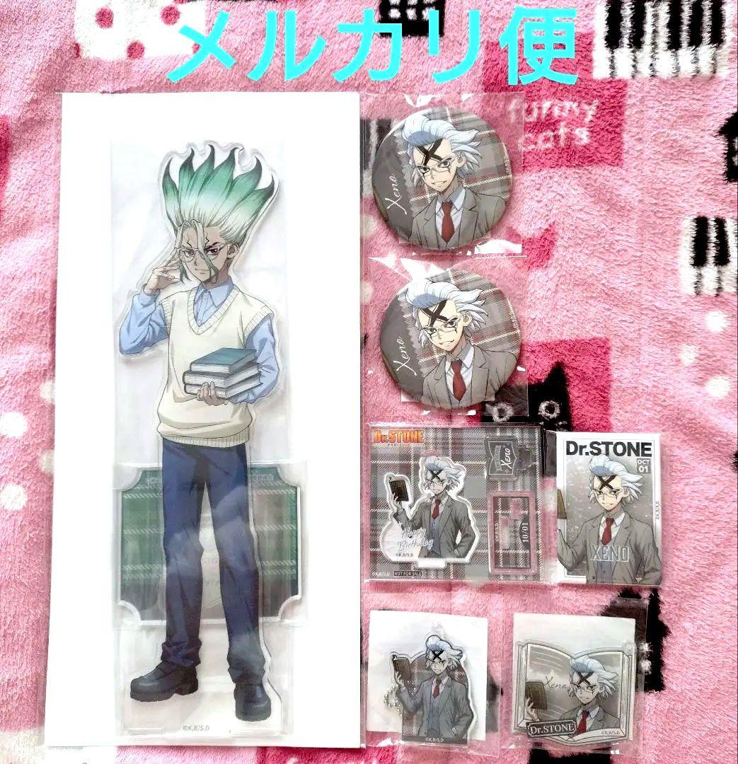 Dr.Stoneドクターストーン　缶バッジアクリル　読書の秋編くじ　石神千空ゼノ