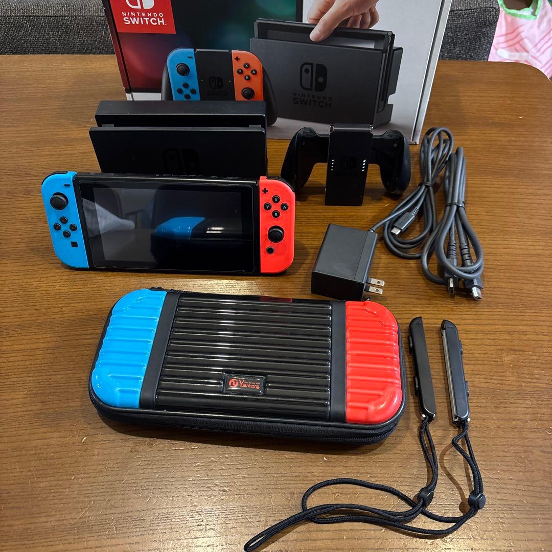 ケース&microSD128GB付Switch Nintendo Switch