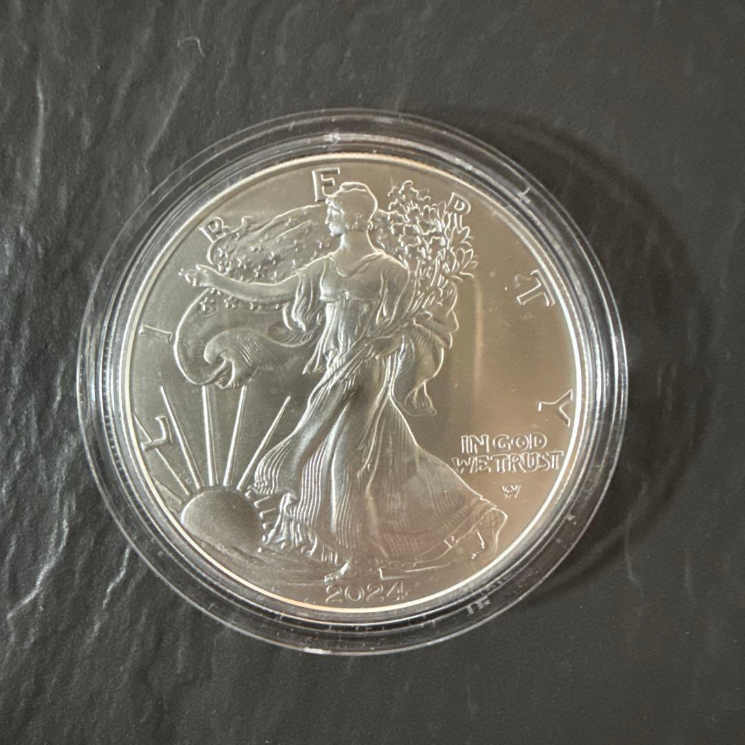 【新品】Silver Eagle イーグル銀貨2024 PCGS MS70