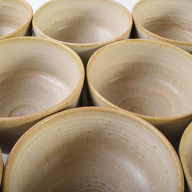 茶道具　百楽窯　梶山節男　仁童　数茶碗　十一客　共箱　V　R7594F