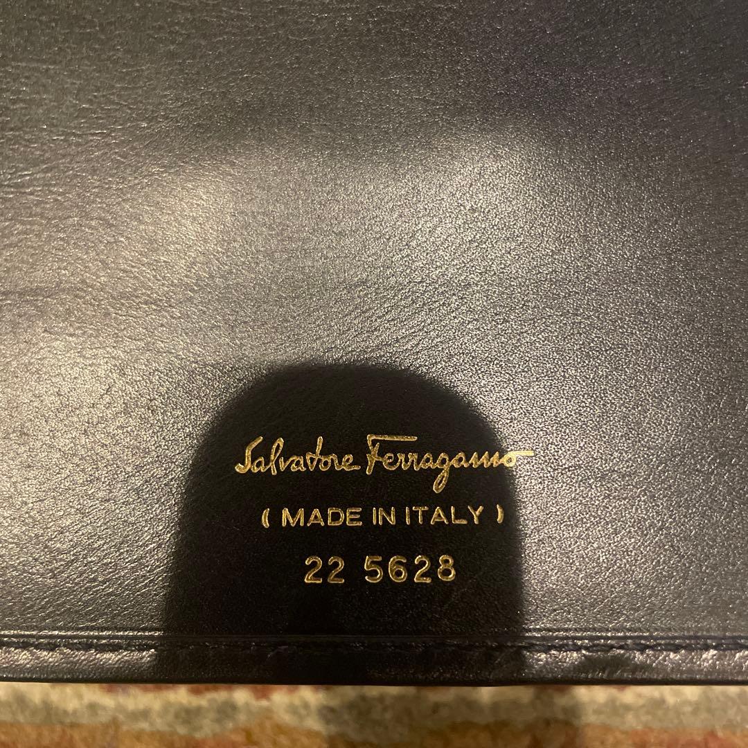 美品☆フェラガモ/SALVATORE FERRAGAMO三つ折りウォレット