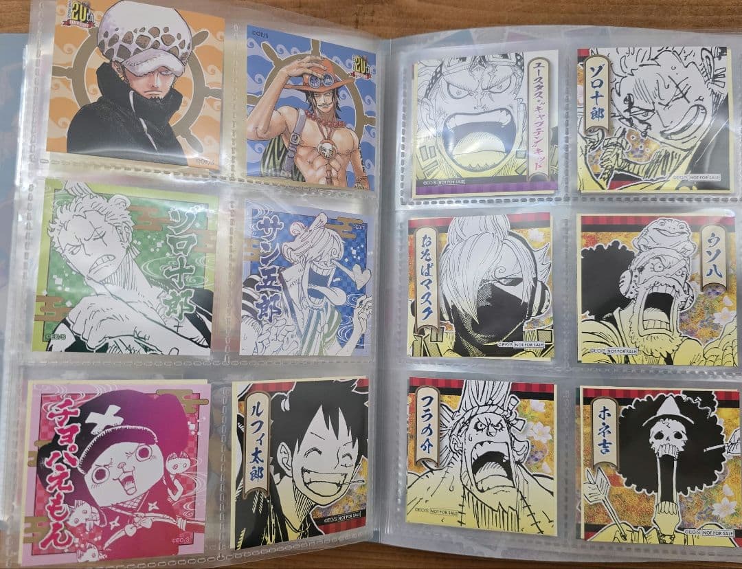 ワンピース　365日ステッカー　366日ステッカー　別種類ステッカーもあり